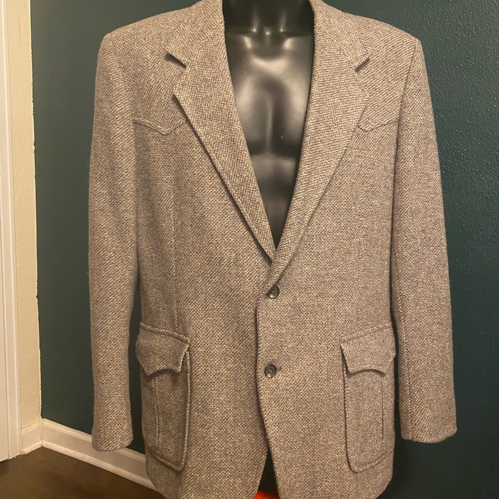 Men’s Pendleton tweed sports coat